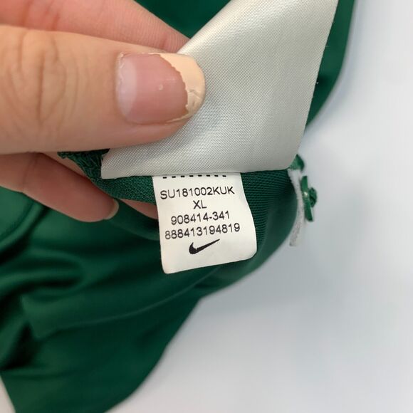 Nike Polo Shirt Mens XL Extra Large Green CV Basketball Dri Fit Short Sleeve - Picture 13 of 15